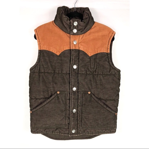 True Religion Other - True Religion Carter Corduroy Vest Two Tone Brown